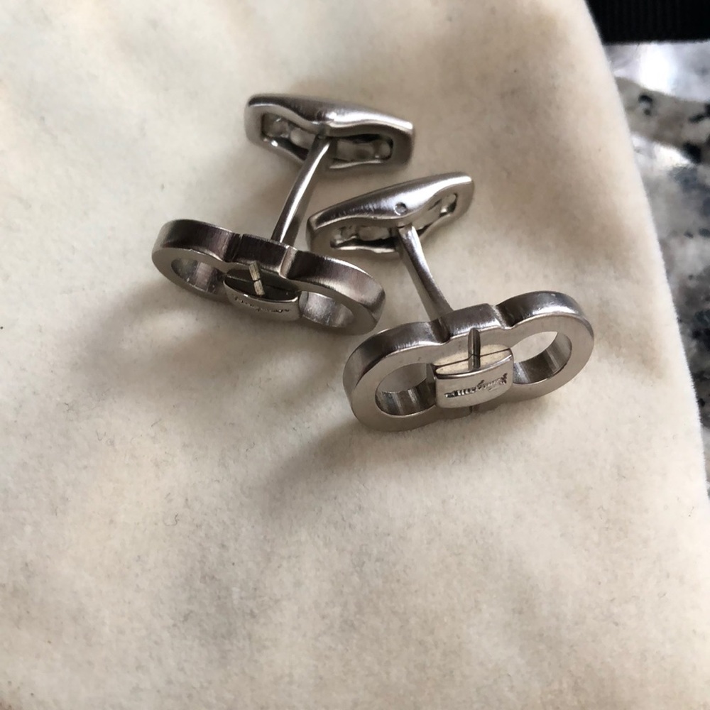 Salvatore Ferragamo cufflinks